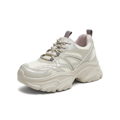 天美意2025秋新款机能风简约厚底旅游女老爹鞋KD102CM5