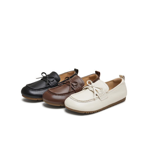 天美意2025秋新款商场同款纯色一脚蹬舒适百搭女勃肯鞋BK571CA5