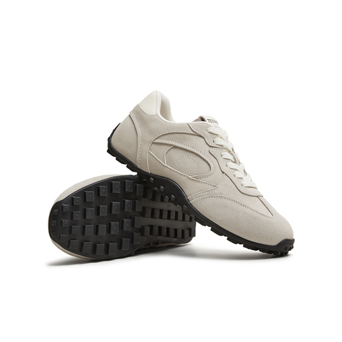 天美意2025秋新款系带复古百搭纯色潮流舒适女阿甘鞋KG121CM5