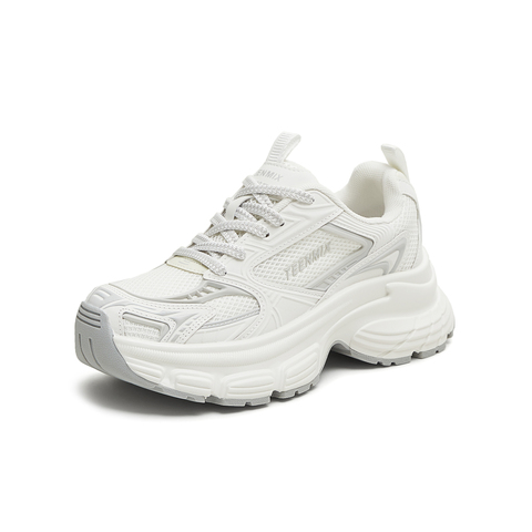 天美意2025秋新款商场同款厚底休闲系带潮流女老爹鞋BK962CM5