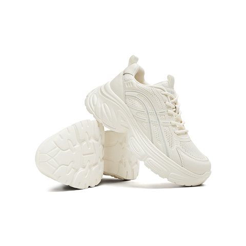 天美意2025夏新款女休闲百搭网面透气厚底增高老爹鞋KD094BM5