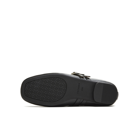 天美意2025秋新款商场同款纯色百搭平底舒适女玛丽珍鞋BL261CQ5