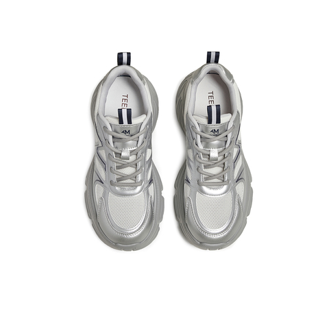 天美意2025夏新款休闲系带厚底百搭运动户外女老爹鞋KD086BM5