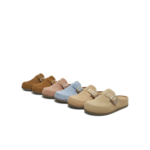 天美意2025秋新款商场同款潮流休闲百搭复古女勃肯鞋CDB30CH5