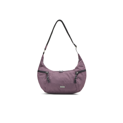 天美意2025秋新款商场同款工装百搭饺子包休闲女斜跨包X3136CX5