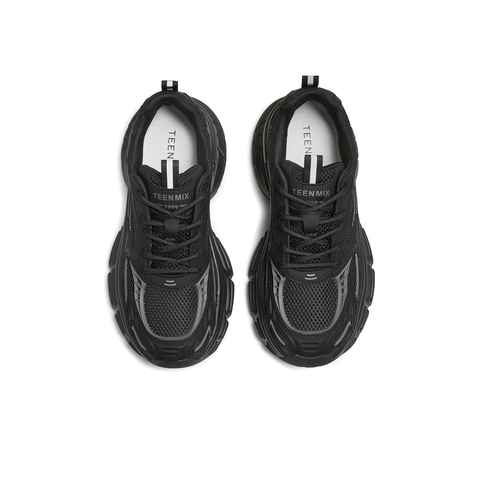 天美意2025秋新款商场同款厚底休闲系带潮流女老爹鞋BK962CM5