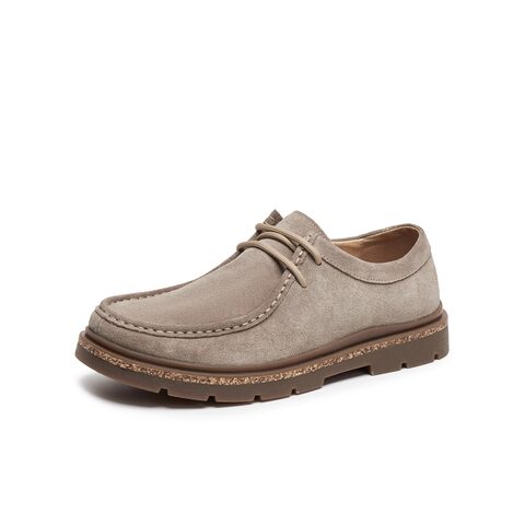 天美意2025秋新款户外休闲百搭复古系带潮流男工装鞋DSX70CM5