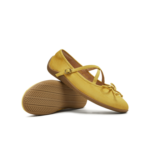 天美意2025秋新款商场同款时尚芭蕾蝴蝶结女玛丽珍鞋KM087CQ5