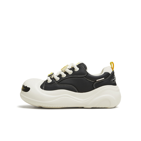 天美意2025秋新款商场同款系带厚底水果鞋花女大头鞋CIK23CM5