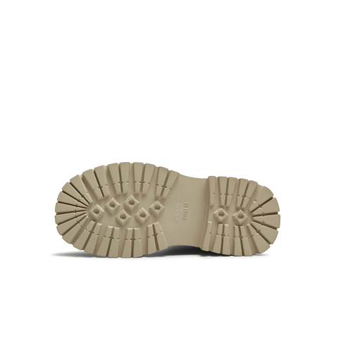 天美意2025冬新款西部靴蝴蝶结堆堆靴厚底复古女骑士靴KXZ10DS5