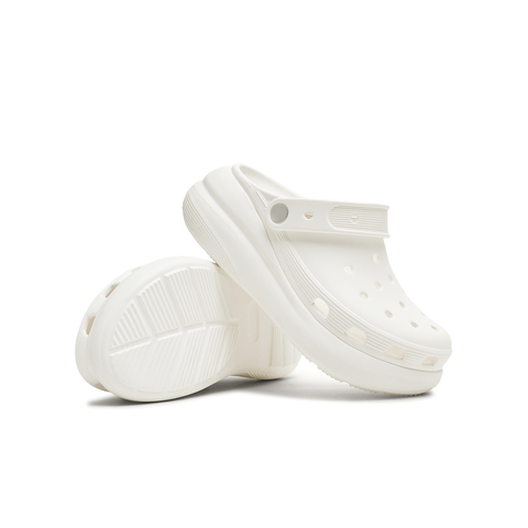 天美意2025夏新款拖鞋百搭纯色潮流小个子户外女洞洞鞋KT093BT5