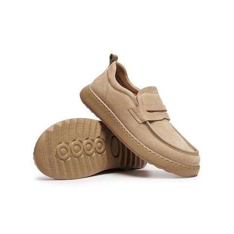 天美意2025秋新款休闲复古百搭系带厚底户外男工装鞋GZX89CM5