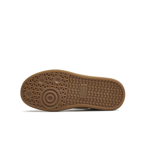 天美意2025秋新款百搭复古系带休闲拼色男女同款德训鞋KG124CM5