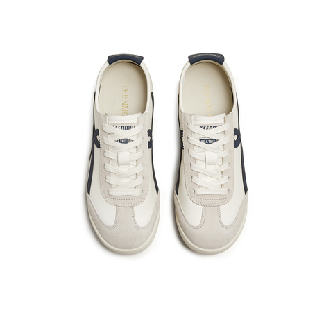 天美意2025秋新款休闲复古百搭运动滑板鞋外穿女德训鞋KG103CM5