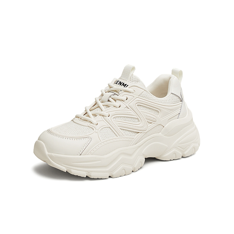 天美意2025夏新款厚底休闲系带百搭运动户外女老爹鞋KD085BM5