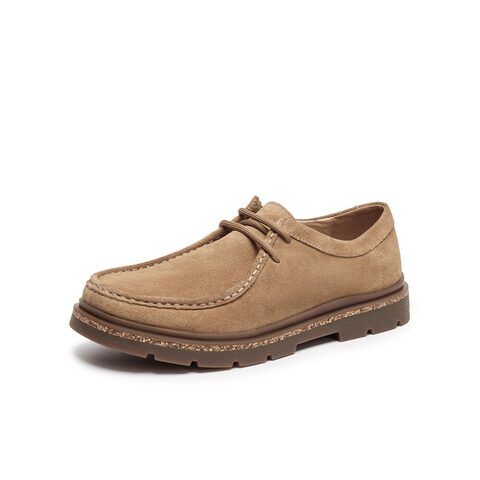 天美意2025秋新款户外休闲百搭复古系带潮流男工装鞋DSX70CM5