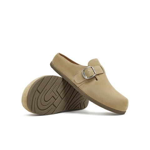 天美意2025秋新款商场同款潮流休闲百搭复古女勃肯鞋CDB30CH5