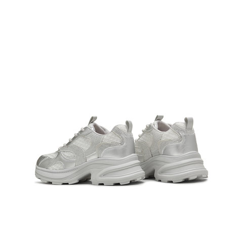 天美意2025秋新款运动拼色亮钻潮流老爹鞋女休闲鞋KD107CM5