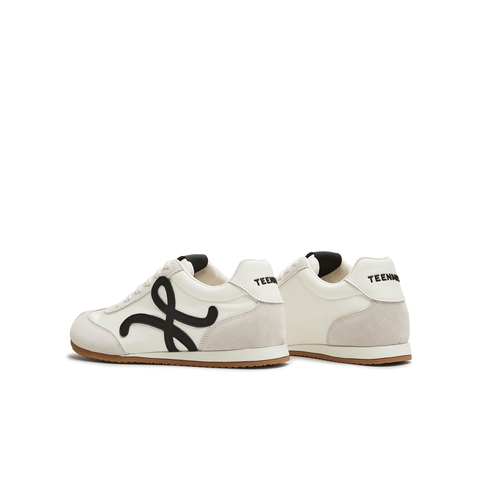 天美意2025秋新款潮流运动休闲百搭复古德训鞋女阿甘鞋KG126CM5