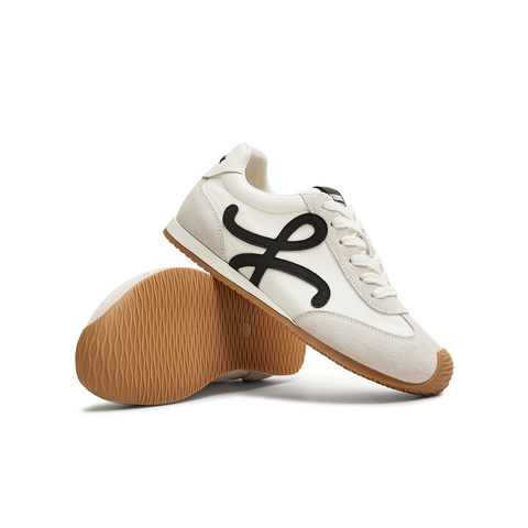 天美意2025秋新款潮流运动休闲百搭复古德训鞋女阿甘鞋KG126CM5