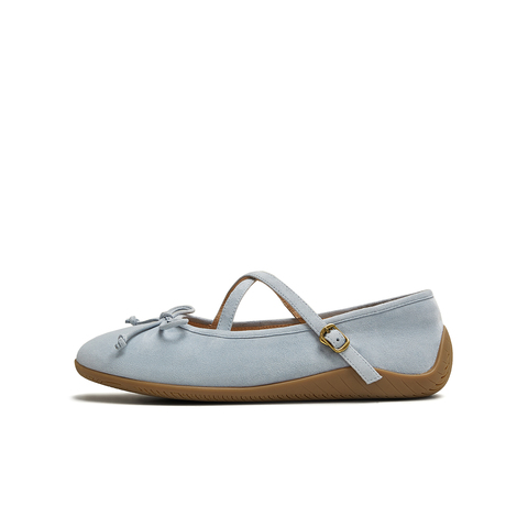 天美意2025秋新款商场同款时尚芭蕾蝴蝶结女玛丽珍鞋KM087CQ5