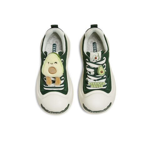 天美意2025秋新款商场同款系带厚底水果鞋花女大头鞋CIK23CM5