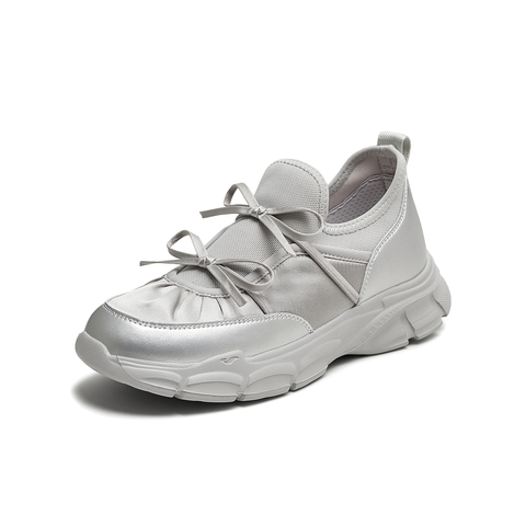 天美意2025秋新款时尚芭蕾鞋一脚蹬百搭日常女轻跑鞋KD105CM5