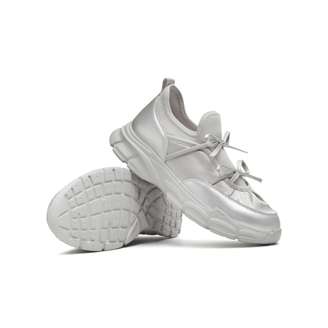 天美意2025秋新款时尚芭蕾鞋一脚蹬百搭日常女轻跑鞋KD105CM5