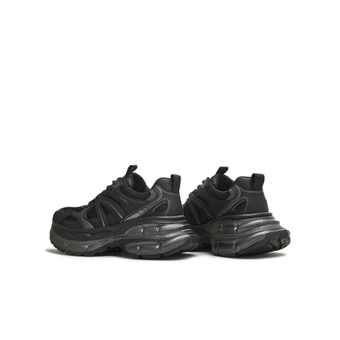 天美意2025秋新款厚底增高拼色潮酷百搭老爹鞋女休闲鞋BK782CM5