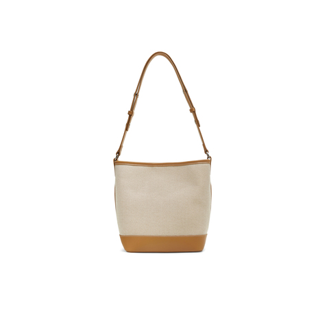 天美意2025秋新款商场同款水桶包单肩百搭通勤女斜挎包X3150CX5