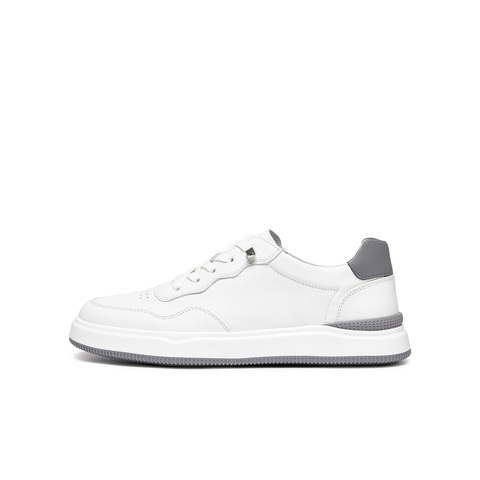 天美意2025秋新款商场同款免系带简约舒适男休闲板鞋3WA01CM5