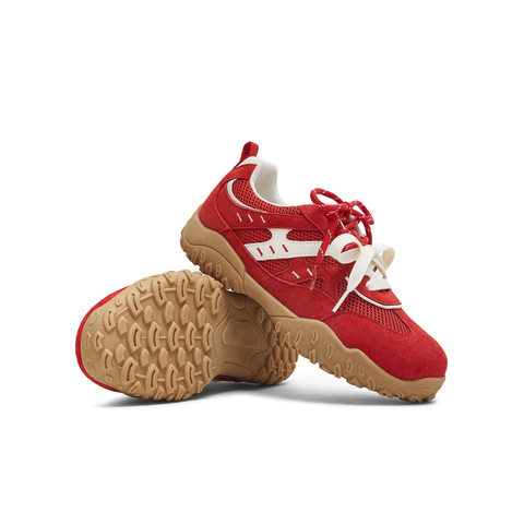 天美意2025秋新款商场同款拼色百搭阿甘德训鞋女休闲鞋BL231CM5