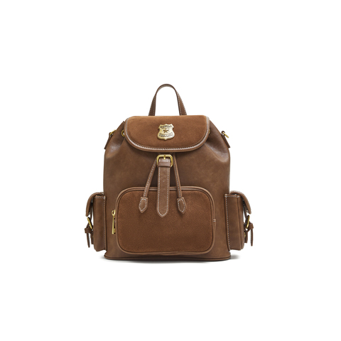 天美意2025秋新款商场同款复古百搭日常出游女双肩包X3154CX5