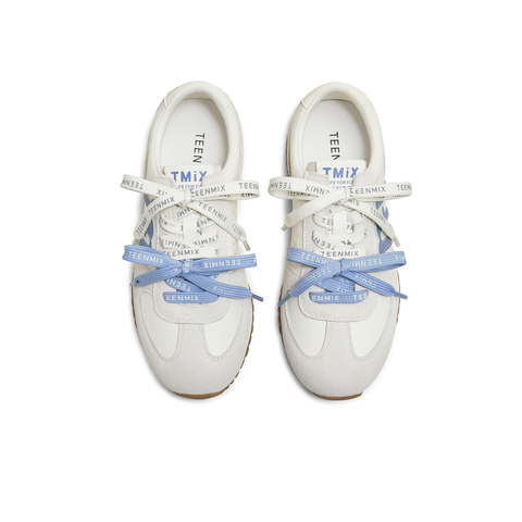 天美意2025秋新款商场同款复古厚底百搭系带女阿甘鞋BL891CM5