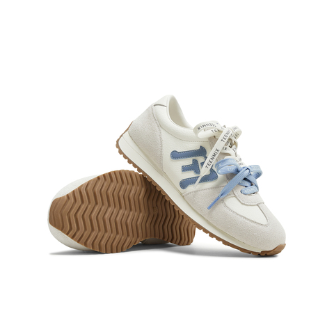 天美意2025秋新款商场同款复古厚底百搭系带女阿甘鞋BL891CM5