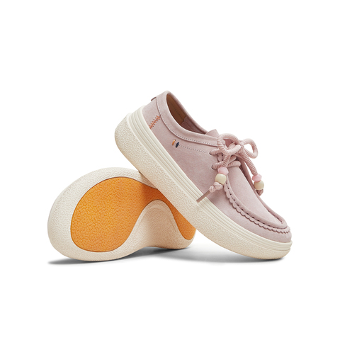 天美意2025秋新款休闲百搭厚底系带纯色百搭女袋鼠鞋KK055CM5