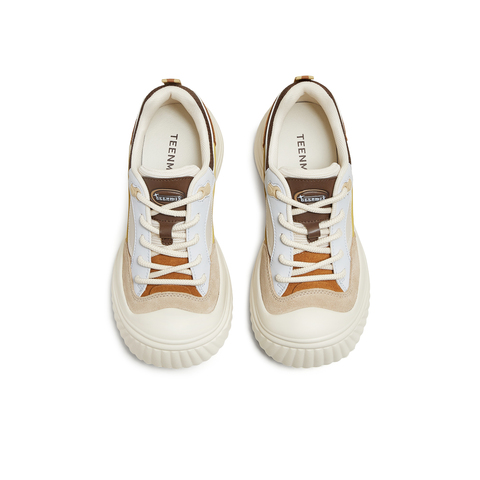 天美意2025秋新款商场同款休闲系带厚底女户外运动单鞋CF320CM5