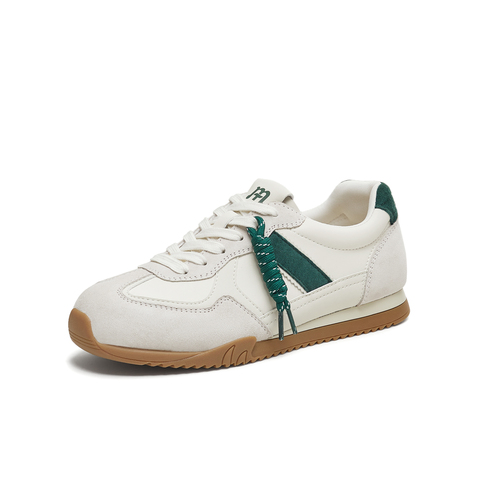 天美意2025秋新款运动休闲时尚百搭女阿甘德训鞋BL131CM5