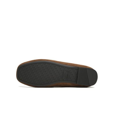 天美意2025秋新款商场同款纯色百搭优雅法式女乐福鞋BL861CA5