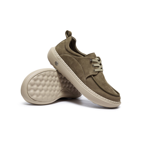 天美意2025秋新款商场同款复古百搭慵懒外穿男勃肯鞋3WH01CM5