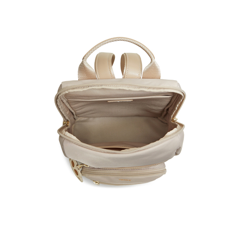 天美意2025秋新款商场同款纯色百搭休闲外出女双肩包X3176CX5