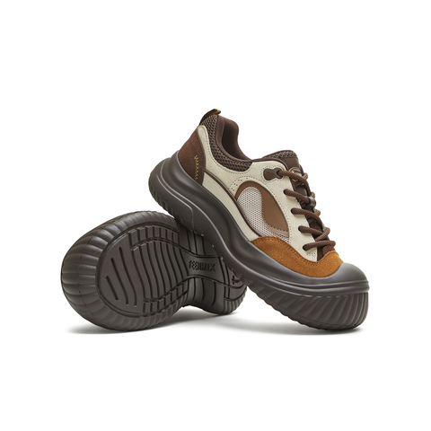 天美意2025秋新款商场同款休闲系带厚底女户外运动单鞋CF320CM5