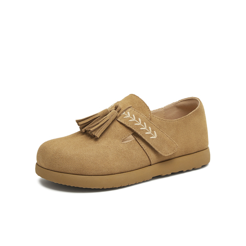 天美意2025秋新款商场同款纯色百搭休闲平底女勃肯鞋BL801CA5