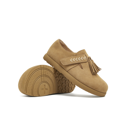 天美意2025秋新款商场同款纯色百搭休闲平底女勃肯鞋BL801CA5