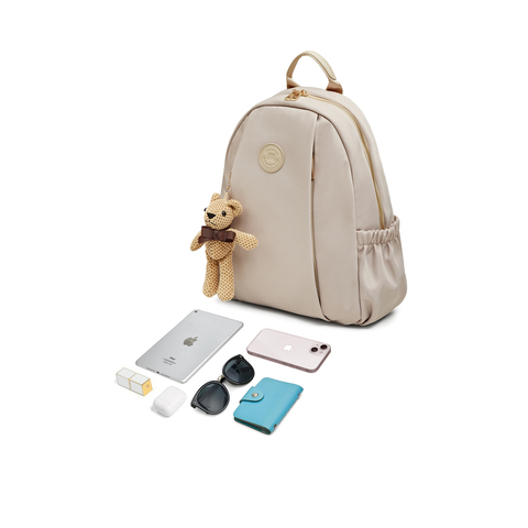 天美意2025秋新款商场同款简约百搭休闲外出女双肩包3730-CX5