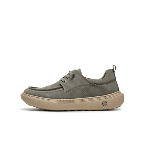 天美意2025夏新款商场同款复古百搭慵懒外穿男勃肯鞋WAA01BM5