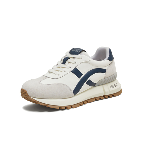 天美意2025秋新款商场同款潮流拼色阿甘鞋时尚女休闲鞋BL811CM5