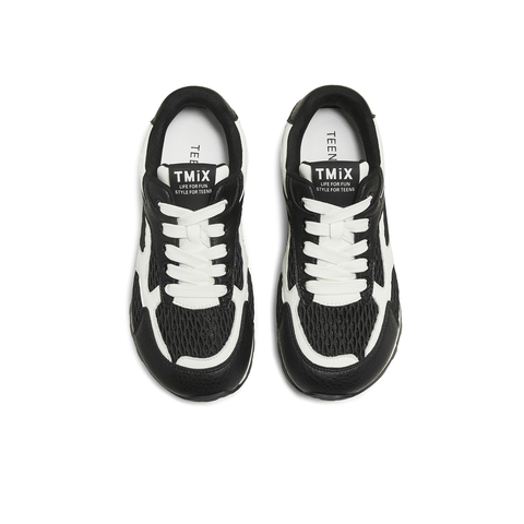 天美意2025秋新款商场同款网面拼接阿甘德训鞋女休闲鞋BL881CM5