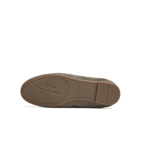 天美意2025秋新款商场同款休闲百搭纯色复古女乐福鞋BL901CA5