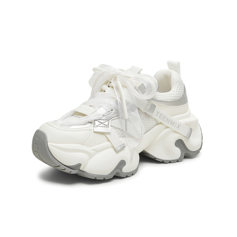 天美意2025秋新款时髦运动闲百搭老爹鞋女休闲鞋KD117CM5